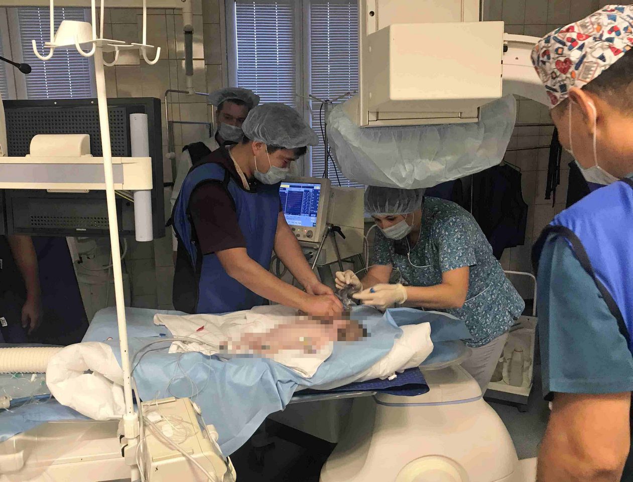 Впервые в Республиканской больнице новорожденному с пороком сердца оказали экстренную высокотехнологичную операцию