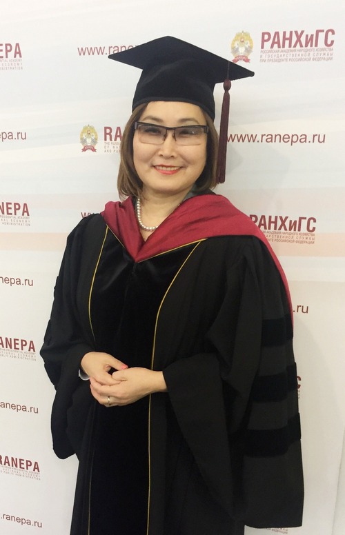 Министру здравоохранения Республики Бурятия Евгении Лудуповой присвоено ученое звание доктора медицинских наук.