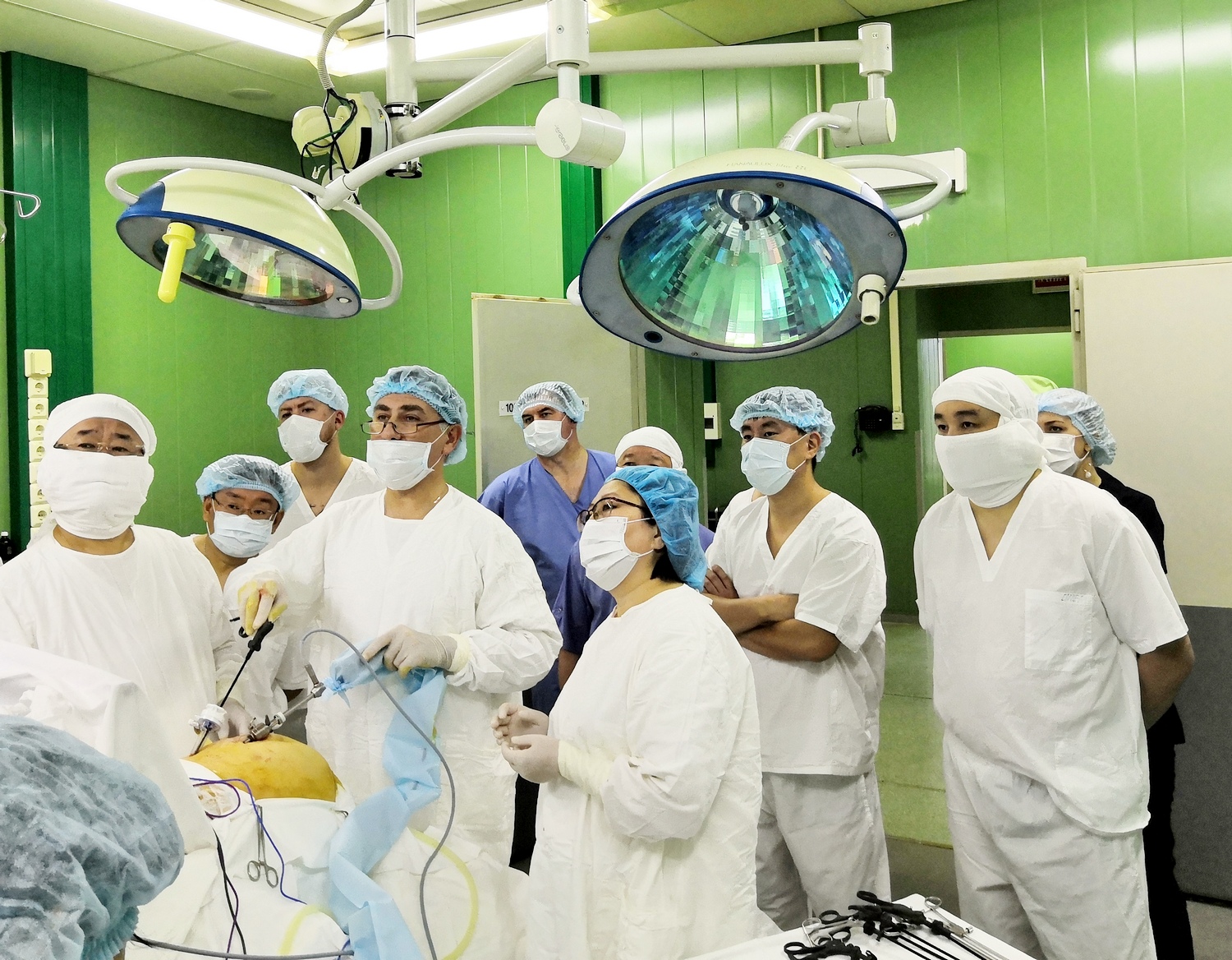 В РКБ прошел мастер класс для хирургов по направлению лапароскопии