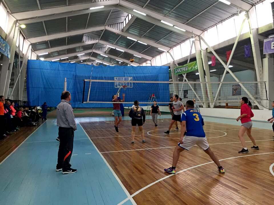 В РКБ прошли соревнования по волейболу и дартсу
