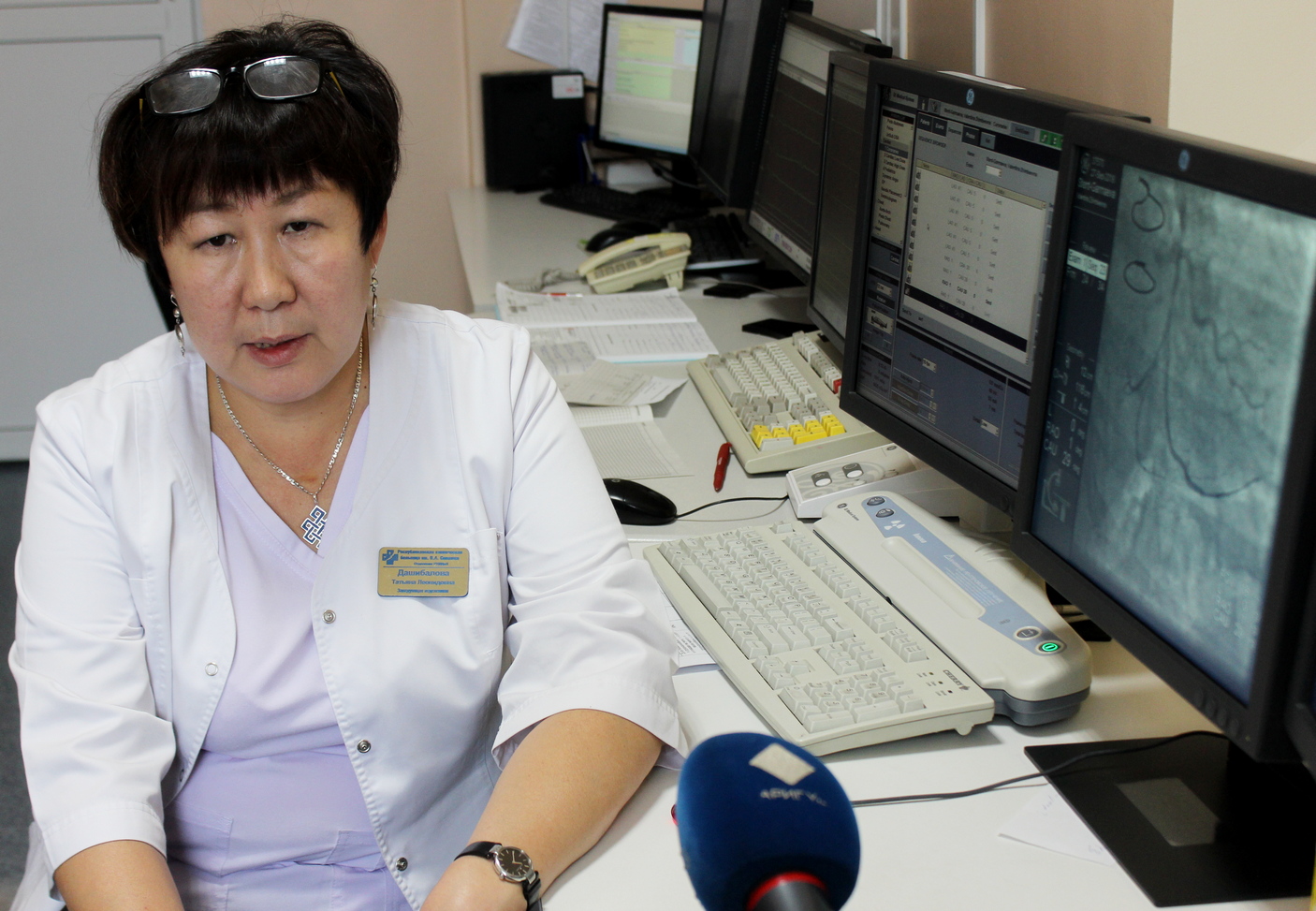 Заведующая РХМДиЛ Татьяна Дашибалова назвала время спасения при инфаркте. Сюжет "Ариг Ус"