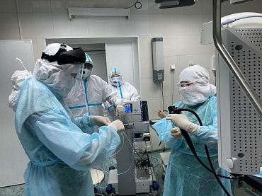Высокотехнологичная медицинская помощь пациентам с Ковид-19 в РКБ
