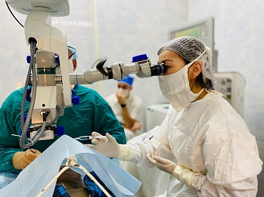 Впервые в республике Бурятия выполнили сложнейшие офтальмологические операции